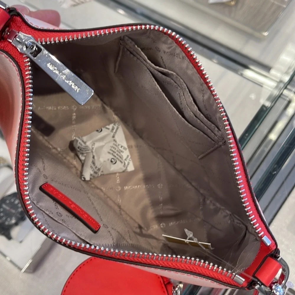 Michael Kors Jet Set Travel Tech Attached with Adjustable Coral Reef Crossbody - Picture 14 of 16